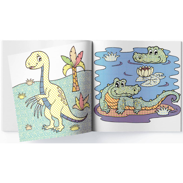 Фото - Раскраски Crystal Book водяные. Древние животные (9789669872661)