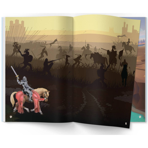 Фото -  Crystal Book Книжка з наліпками. Лицарі (9789669369789)