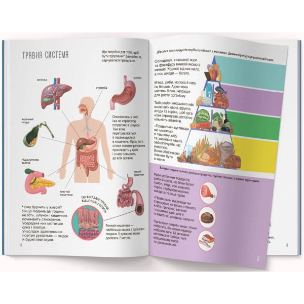 Фото -  Crystal Book Книжка з наліпками. Тіло людини (9786175470466)