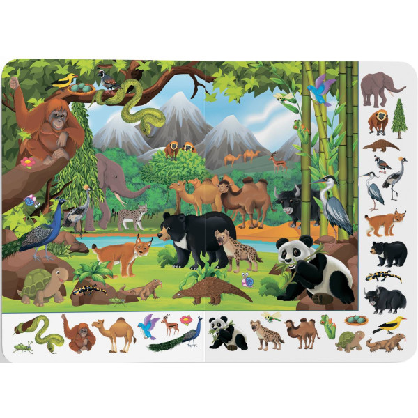 Фото -  Crystal Book Вимельбух. Животные (9786175470848)