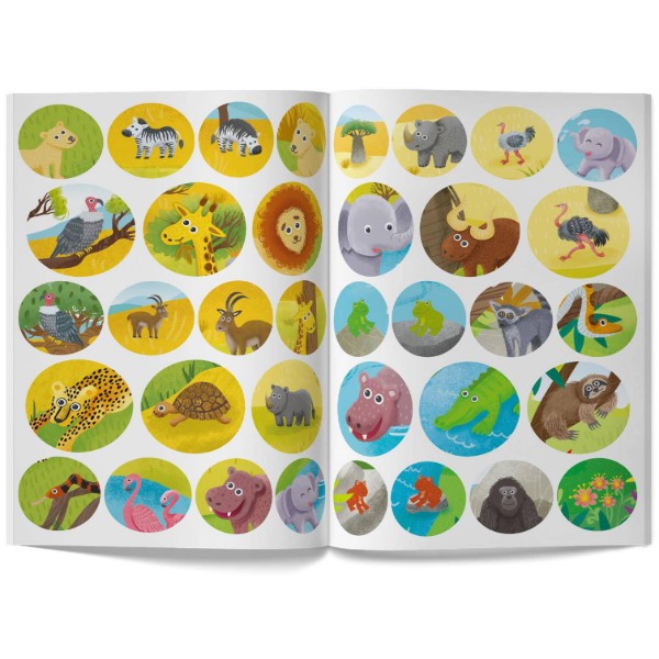 Фото - Crystal Book Інтерактивні наліпки. Зоопарк (9786175473368)