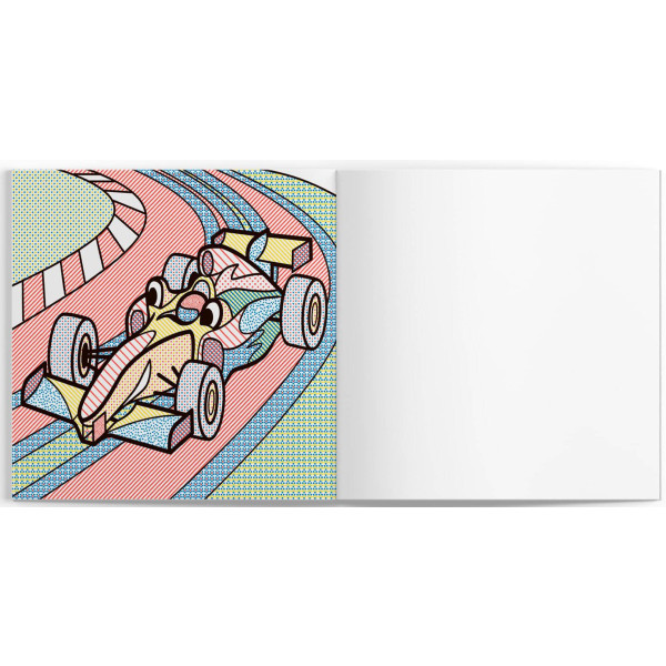 Фото - Розмальовки Crystal Book водяні. Спортивні машини (9789669875655)