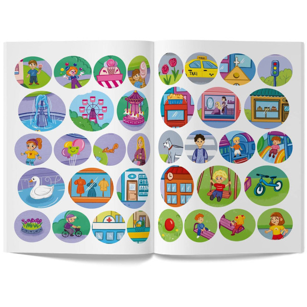 Фото -  Crystal Book Интерактивные наклейки. В городе (9786175473832)