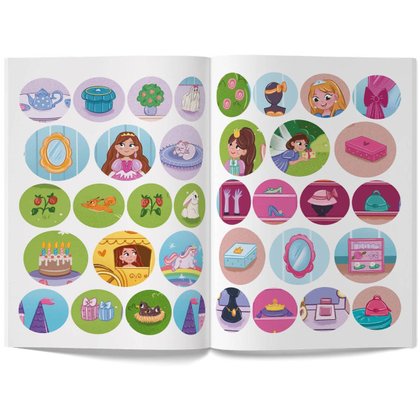 Фото -  Crystal Book Интерактивные наклейки. Принцессы (9786175473399)