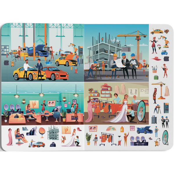 Фото -  Crystal Book Вимельбух. Профессии (9789669870889)