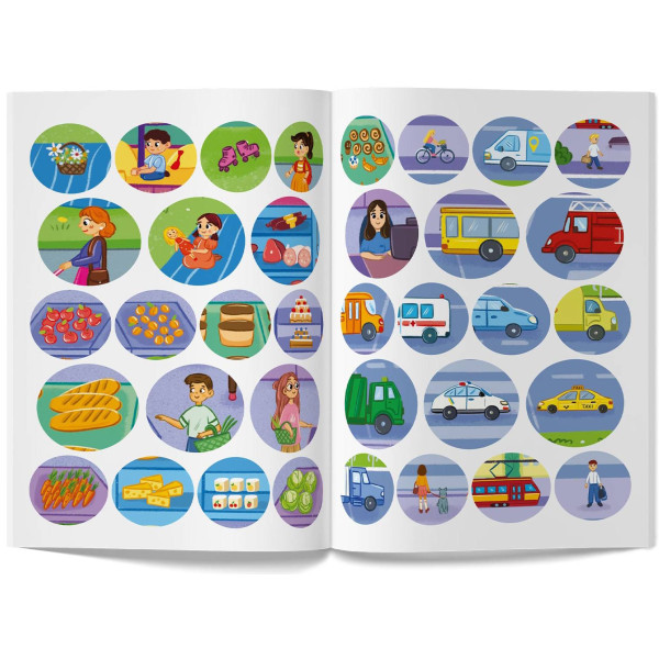 Фото -  Crystal Book Интерактивные наклейки. В городе (9786175473832)