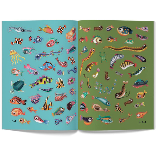 Фото -  Crystal Book Меганаліпки. Підводний світ (9789669871473)