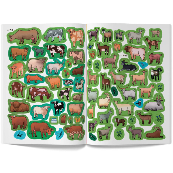 Фото -  Crystal Book Меганаклейки. На ферме (9789669871824)