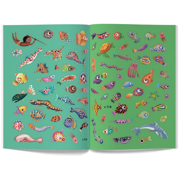 Фото -  Crystal Book Меганаліпки. Підводний світ (9789669871473)