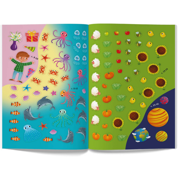 Фото -  Crystal Book Меганаклейки. Цифра (9786175474273)