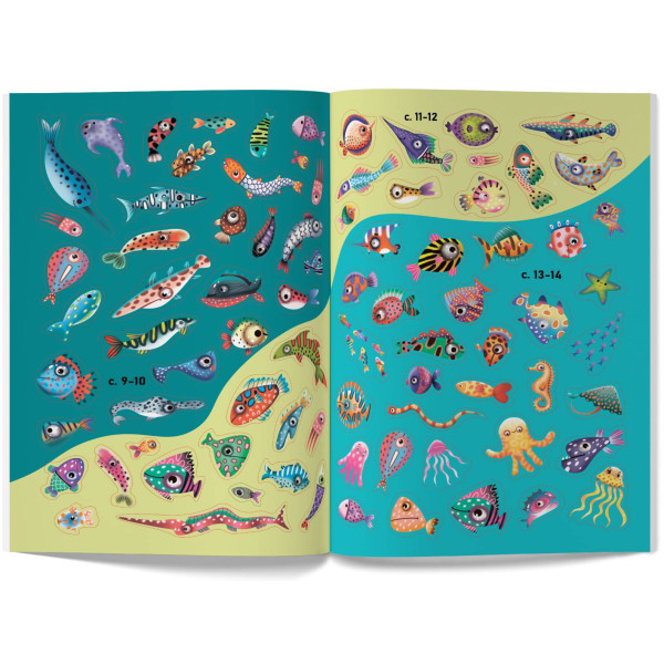 Фото -  Crystal Book Меганаліпки. Підводний світ (9789669871473)