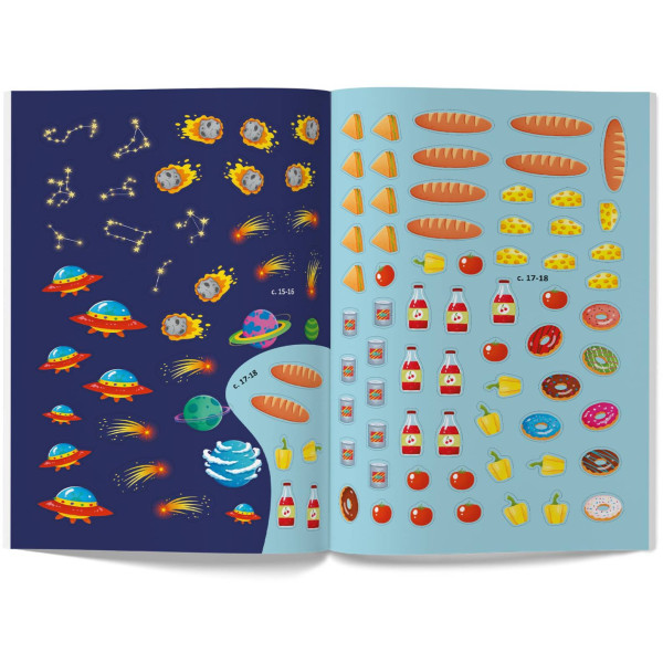 Фото -  Crystal Book Меганаклейки. Цифра (9786175474273)