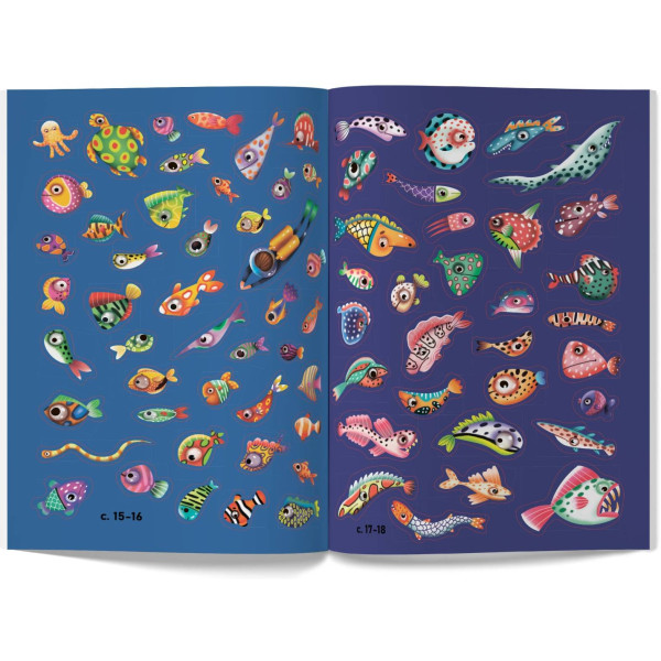 Фото -  Crystal Book Меганаліпки. Підводний світ (9789669871473)