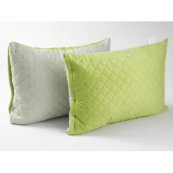 Фото - Наволочка Руно 50х70 VeLour Olive Green (382.55_Olive Green ромб)