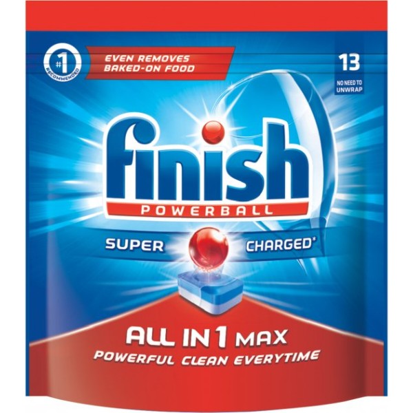 Фото - Таблетка для посудомийної машини Finish All in 1 Max 13шт