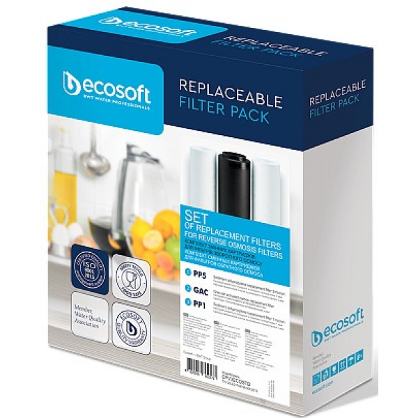 Фото - Картридж системи зворотнього осмосу Ecosoft 1-2-3 (CPV3ECOSTD)