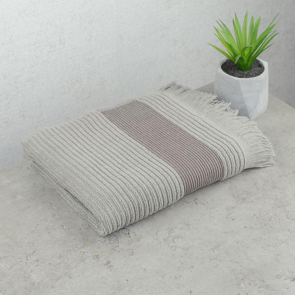 Фото - Полотенце для рук GM Textile махровое серый Осло 40x70