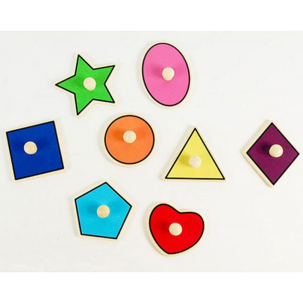 Фото - Сортер Viga Toys Рамка-вкладиш Форми (50015)