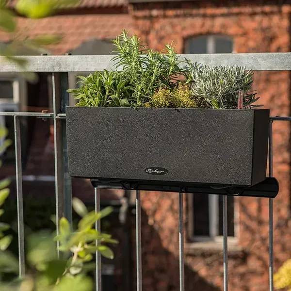 Фото - Вазон Lechuza BALCONERA Stone 50 кварцовий білий 15657