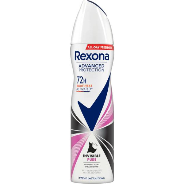 Фото - Дезодорант аерозольний Rexona Чистий діамант 72 години 150 мл