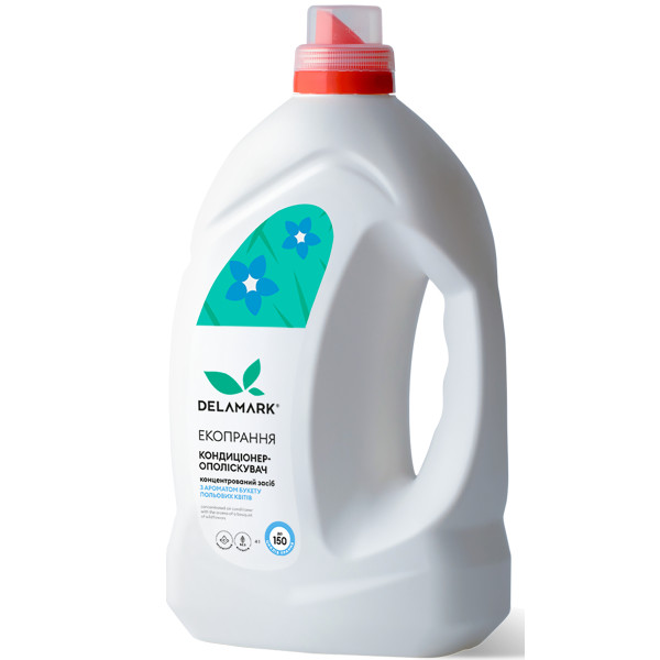 Фото - Ополаскиватель для белья DeLaMark с ароматом букета полевых цветов 4 л (4820152332080)