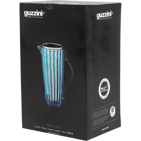 Фото - Глечик Guzzini з кришкою DOLCEVITA смарагдовий (12380069)