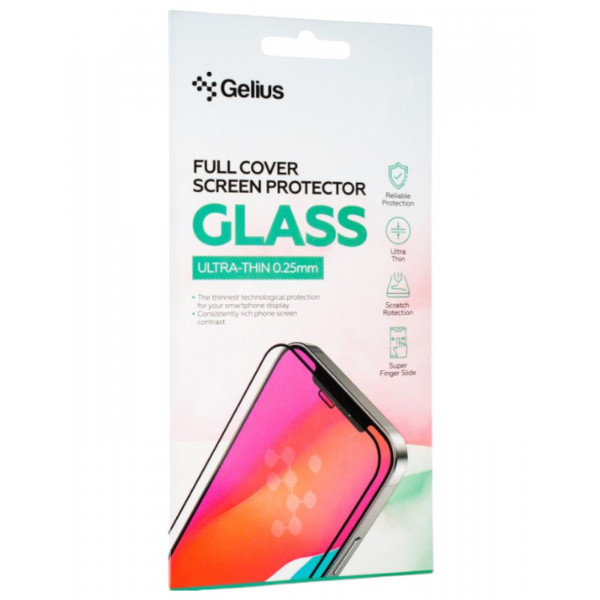 Фото - Захисне скло для смартфону Gelius Full Cover Ultra-Thin 0,25 мм for Poco X6 Black (98283)
