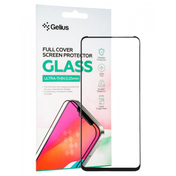Фото - Захисне скло для смартфону Gelius Full Cover Ultra-Thin 0.25mm for Tecno Spark 20/Spark 20C/Spark Go 2024/Infinix Hot 40i Black (97636)
