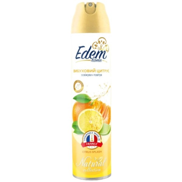 Фото - Освіжувач повітря аерозольний Edem Home Explosive citrus 300 мл (EH550151)