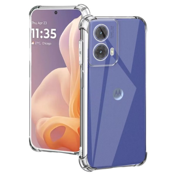 Фото - Чохол для смартфону BeCover Anti-Shock for Motorola Moto G85 Clear (712310) Фото - Чохол для смартфону BeCover Anti-Shock for Motorola Moto G85 Clear (712310)