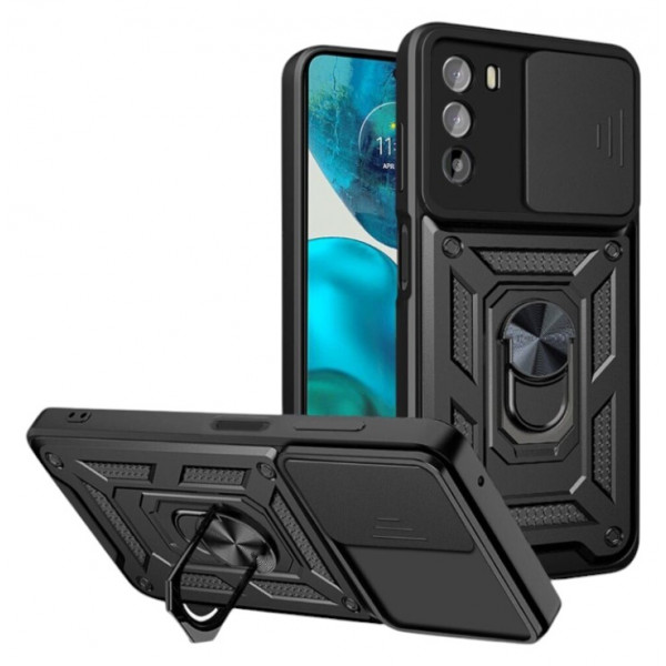Фото - Чохол для смартфону BeCover Military for Motorola Moto G52/G82 Black (709972)