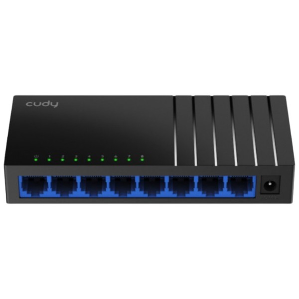 Фото - Коммутатор локальної мережі (Switch) Cudy GS108D