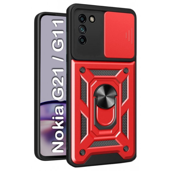 Фото - Чохол для смартфону
 BeCover Military for Nokia G21 / G11 Red (709108)