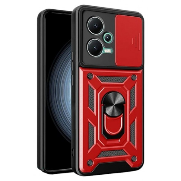 Фото - Чохол для смартфону BeCover Military for Xiaomi Redmi Note 12 5G/ Xiaomi Poco X5 5G Red (709127)
