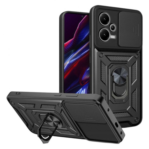 Фото - Чохол для смартфону BeCover Military for Xiaomi Redmi Note 12 5G/ Xiaomi Poco X5 5G Black (709124)