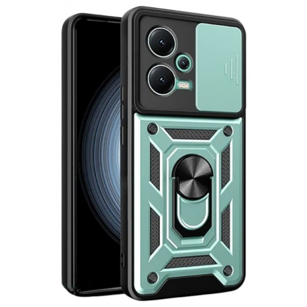 Фото - Чохол для смартфону BeCover Military for Xiaomi Redmi Note 12 5G/ Xiaomi Poco X5 5G Dark Green (709126)