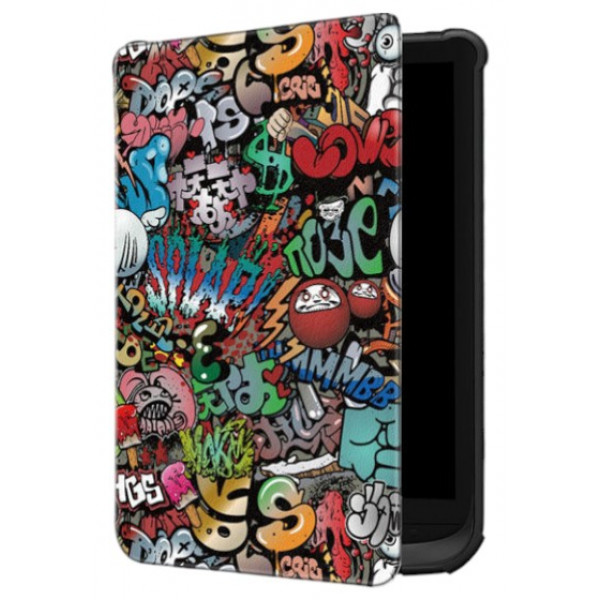 Фото - Чохол для електронної книги BeCover Smart Case for PocketBook 616/627/628/632/633 Graffiti (707161)