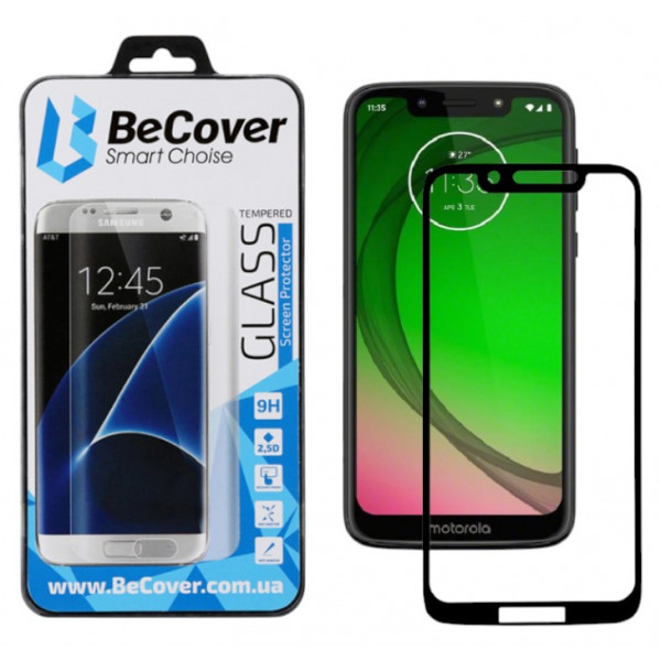 Фото - Захисне скло для смартфону BeCover for Motorola Moto G7 Play Black (703942)