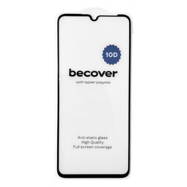 Фото - Захисне скло для смартфону BeCover for Realme Note 50 10D Black (711669)