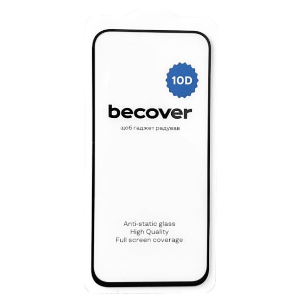 Фото - Захисне скло для смартфону BeCover for Google Pixel 9 10D Black (712325)
