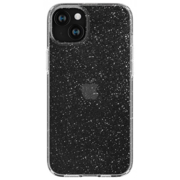 Фото - Чохол для смартфону Spigen for Apple iPhone 15 Liquid Crystal Glitter, Crystal Quartz (ACS06788)