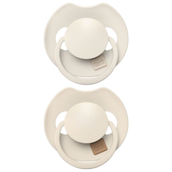 Фото - Симетрична пустушка Lovi Prime 6-18 міс 2 шт. Coconut/Ivory (34/402) Фото - Симетрична пустушка Lovi Prime 6-18 міс 2 шт. Coconut/Ivory (34/402)