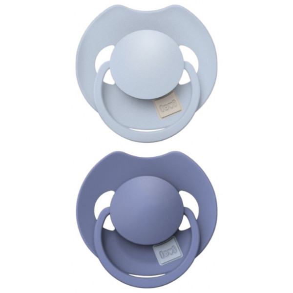 Фото - Симетрична пустушка Lovi Prime 18+ міс 2 шт. Baby Blue/Blue (34/419) Фото - Симетрична пустушка Lovi Prime 18+ міс 2 шт. Baby Blue/Blue (34/419)