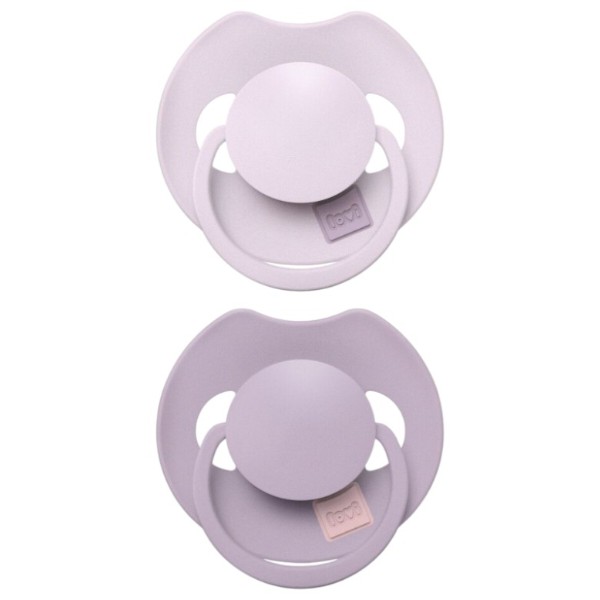 Фото - Симметричная пустышка Lovi Prime 18+ мес 2 шт. Lilac/Violet (34/423)