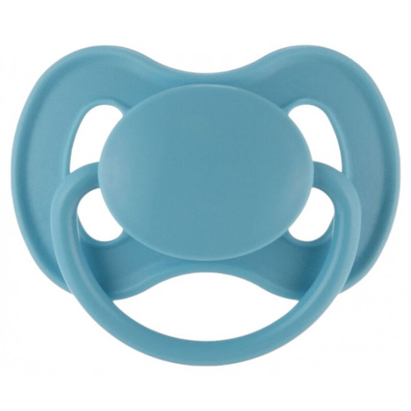 Фото - Кругла пустушка Canpol babies 0-6 міс NUDE - блакитна (23/223_blu)