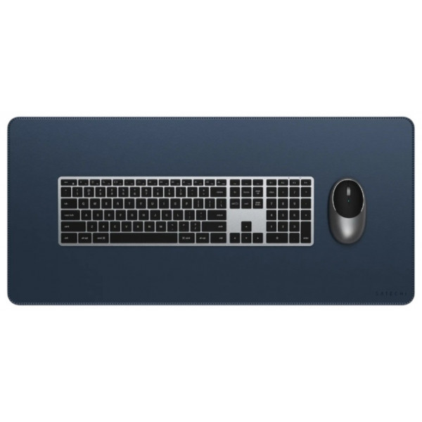 Фото - Коврик для мыши Satechi Vegan Leather Premium Desk Mat Blue (ST-LPDMB)