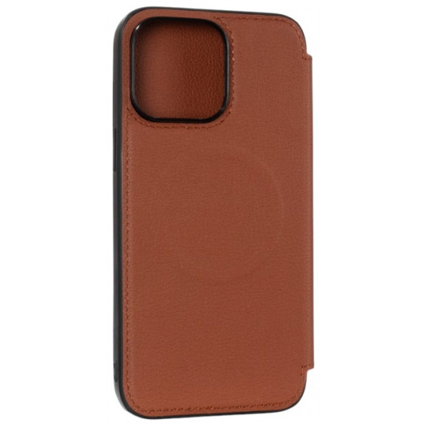 Фото - Чохол для смартфону Gelius Premier Book Case Magsafe for iPhone 15 Pro Max Individual Brown (98647)
