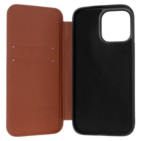 Фото - Чохол для смартфону Gelius Premier Book Case Magsafe for iPhone 15 Pro Max Individual Brown (98647)