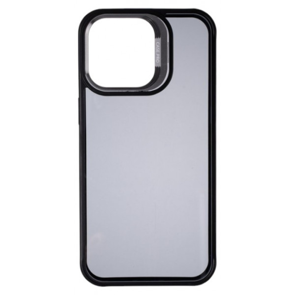 Фото - Чохол для смартфону Gelius Elegant Bumper Case Camera stand iPhone 15 Pro Max Black (99395)