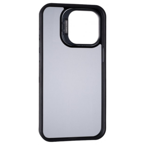 Фото - Чохол для смартфону Gelius Elegant Bumper Case Camera stand iPhone 15 Pro Max Black (99395)